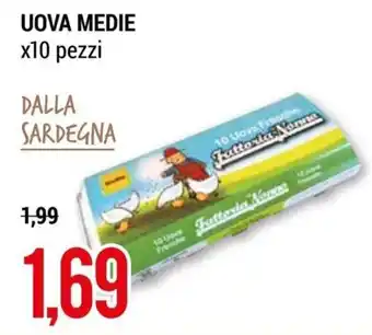 Hardis Uova Medie x 10 pezzi offerta
