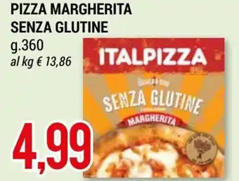 Italpizza Pizza Margherita Senza Glutine g.360