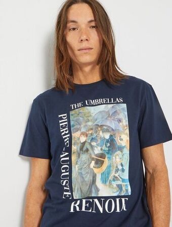 Kiabi T-shirt in maglia jersey con stampa grafica offerta