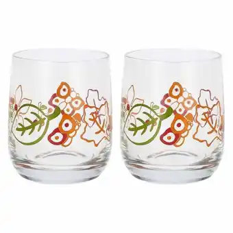 Set due bicchieri vino hello autumn