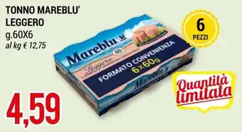 Hardis Mareblu' Tonno Leggero g.60x6 offerta