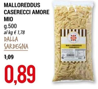 Hardis Malloreddus Caserecci Amore Mio g.500 offerta