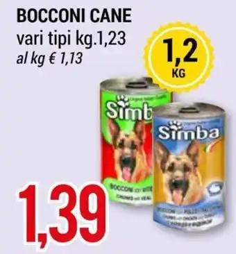 Hardis Simba Bocconi Cane Vari Tipi Kg. 1,23 offerta