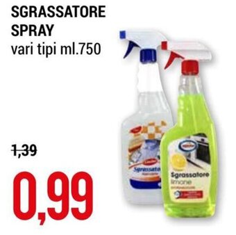 Hardis Sgrassatore Spray Vari Tipi ml.750 offerta