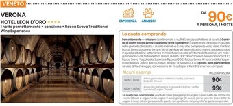 Eurospin Verona Hotel Leon D'Oro offerta