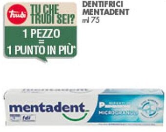 Mentadent Dentifrici ml 75