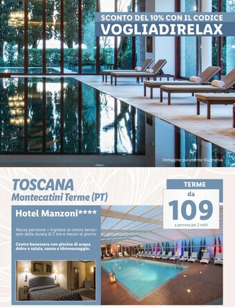 Lidl Toscana Montecatini Terme (PT) Hotel Manzoni offerta