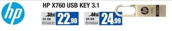 Wellcome hp X760 USB Key 3.1 32 GB offerta