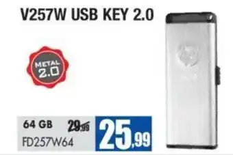 Wellcome hp V257W USB Key 2.0 64 GB offerta