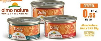 Conad Almo Nature Daily Cat 85 G offerta