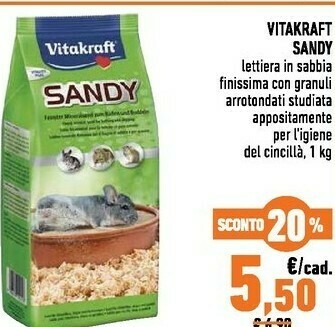 Conad Vitakraft Sandy offerta