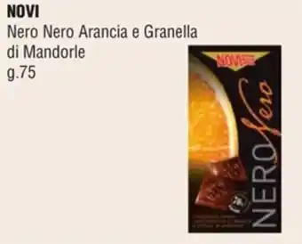 A&O Novi Nero Nero Arancia e Granella di Mandorle g. 75 offerta