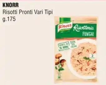 A&O Knorr Risotti Pronti Vari tipi g. 175 offerta