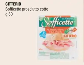 A&O Citterio Sofficette prosciutto cotto g. 80 offerta