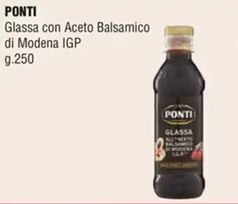 A&O Ponti Glassa con Aceto Balsamico di Modena IGP g. 250 offerta
