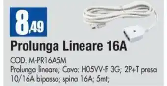 Prolunga Lineare 16A