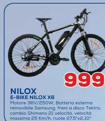 Euronics Nilox X6 offerta