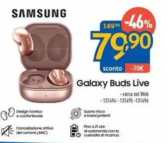 FreeShop Samsung Galaxy Buds Live offerta