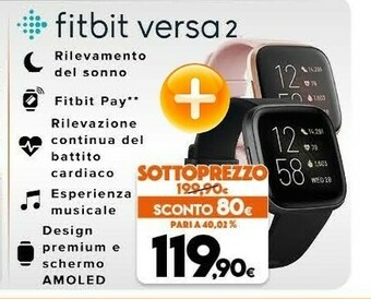 Expert Fitbit Versa 2 offerta