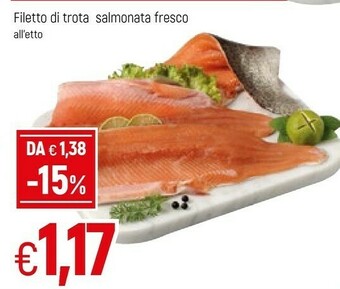 Famila Filetto Di Trota Salmonata Fresco offerta