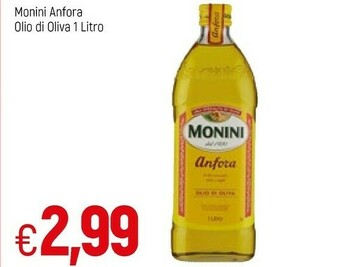 Famila Monini Anfora Olio Di Oliva 1 Litro offerta