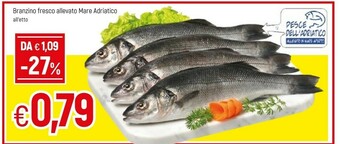 Famila Branzino Fresco Allevato Mare Adriatico offerta