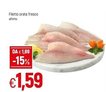 Famila Filetto Orata Fresco offerta