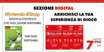 Gamestop Nintendo Giochi & Contenuti Di Gioco Che Vuoi offerta