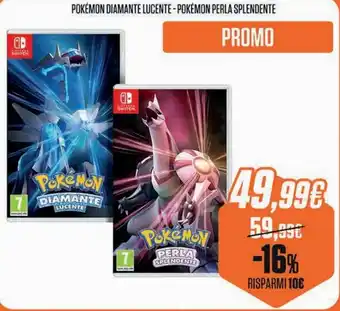Pokémon Diamante Lucente - Pokémon Perla Splendente