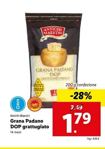 Lidl Antichi Maestri - Grana Padano DOP offerta