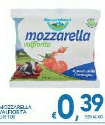 Vivo Supermercati Bayernland - Mozzarella Valfiorita 100 G(ml) offerta