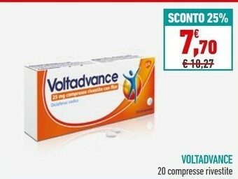 Voltadvance 20 Compresse Rivestite