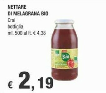 Crai Succhi di frutta offerta