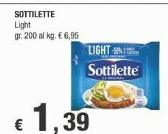 Crai Sottilette offerta
