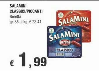Crai Beretta Salame offerta