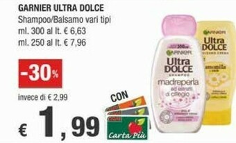 Crai Garnier Shampoo offerta