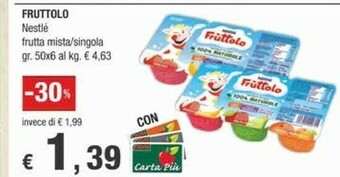 Crai Nestlè Fruttolo offerta