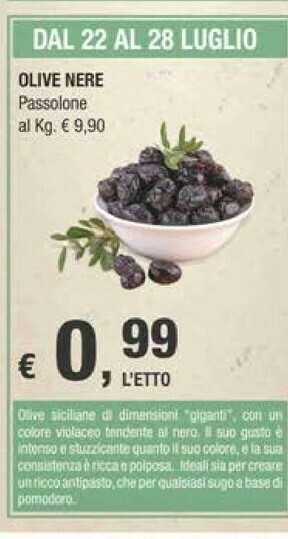 Crai Olive offerta