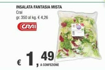 Crai Insalata offerta