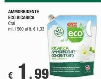 Crai Ammorbidente offerta