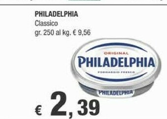 Crai Philadelphia Formaggio spalmabile offerta