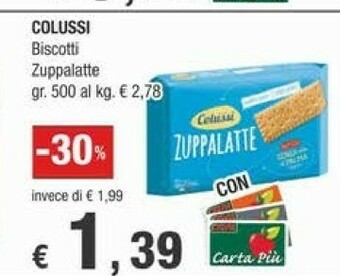 Crai Colussi Biscotti offerta