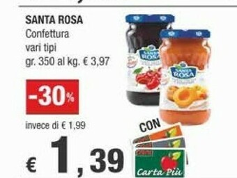 Crai Santa rosa Marmellata offerta