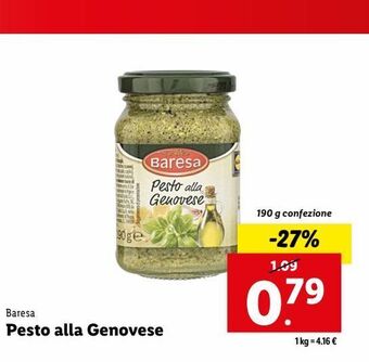 Lidl Pesto alla genovese offerta