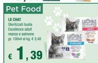 Crai Le chat Cibo per gatti offerta