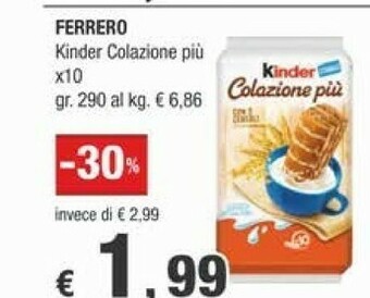 Ferrero Kinder Colazione Più