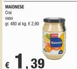 Crai Maionese offerta