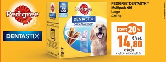 Conad Pedigree DentaStix offerta