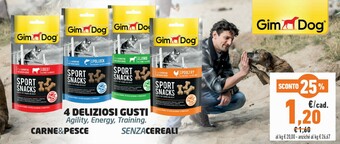 Conad Gim And Dog Alimento Per Cani Deliziosi Gusti offerta