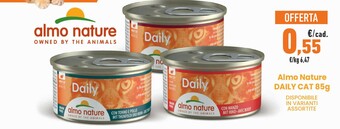 Conad Almo Nature Daily Cat 85 G offerta